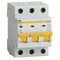 Выключатель автоматический ВА47-29 3P 32А 4,5кА х-ка С, IEK MVA20-3-032-C