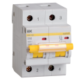 Выключатель автоматический ВА47-100 2Р 50А 10кА х-ка D, IEK MVA40-2-050-D