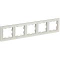 BRITE Рамка 5-местная РУ-5-БрЖ жемчуг IEK