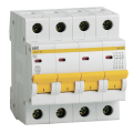 Выключатель автоматический ВА47-29 4P 2А 4,5кА х-ка В, IEK MVA20-4-002-B