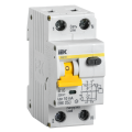 Выключатель автоматический АВДТ 32 B16, 10мА, тип A, IEK MAD22-5-016-B-10