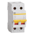 Выключатель нагрузки (мини-рубильник) ВН-32 2Р 63А, IEK MNV10-2-063
