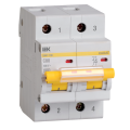 Выключатель автоматический ВА47-100 2Р 80А 10кА х-ка C, IEK MVA40-2-080-C