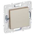 SKANDY Выключатель 1-клавишный перекрестный 10А SK-V03Sa песочный IEK
