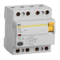 Выключатель дифференциальный ВД1-63 4Р 40А 30мА, IEK MDV10-4-040-030