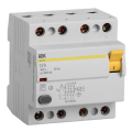 Выключатель дифференциальный ВД1-63 4Р 32А 300мА, IEK MDV10-4-032-300