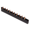 Шина соединительная PIN, 2Р, 100А, шаг 27 мм, 1м, IEK YNS51-2-100