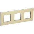 SKANDY Рамка 3-местная SK-F33Sh металл шампань IEK