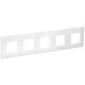 SKANDY Рамка 5-местная SK-F05W арктический белый IEK
