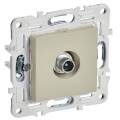 SKANDY Розетка TV проходная SK-A17B бежевый IEK