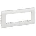 METRA Рамка и суппорт на 6 модуля для кабель-каналов с шириной крышки 75мм белый IEK