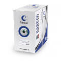 Кабель FTP 4 пары, Кат.5е, внут., 0,50мм, PVC, зелен., 305м, Cabeus FTP-4P-Cat.5e-SOLID-LSLTx-GN