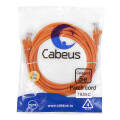 Патч-корд 4 пары, 2хRJ45, 3м, Кат.5e, UTP, оранжевый, LSZH, Cabeus PC-UTP-RJ45-Cat.5e-3m-OR-LSZH
