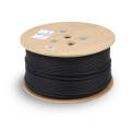 Кабель FTP 4 пары, Кат.5e, внутр./внеш., 0,50мм, LSZH, черн., 305м, Cabeus FTP-4P-Cat.5e-SOLID-OUT-LSZH-UV