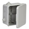 Коробка распаячная 100х100х50мм о/к IP54, КМ, IEK UKO31-100-100-050-K03-54G