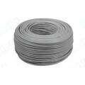 Кабель U/UTP 2 пары, Кат.5e, внутр., 0,48мм, PVC, серый, 305м, SIBLAN T-404