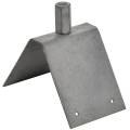 Держатель молниеприемника D=16 на угловой конек оцинкованная cталь TD IEK