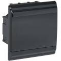 PRIME Корпус пластиковый ЩРВ-П-6 модулей встраиваемый черный IP41 IEK
