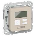 FLITE Термостат электронный с дисплеем 16А Т-ФлЛ льняной IEK