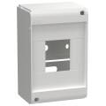 UNION Mini Корпус пластиковый КМПн-4 IP20 без двери белый IEK