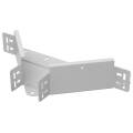 ESCA 7 Отвод Т-образный 80х80-2,0 RAL 9016 IEK