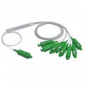 Делитель оптический PLC, 1х8, микрокорпус, 0,9 мм, SC/APC