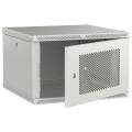 ITK LINEA W Шкаф настенный 6U 600х600мм дверь перфорированная серый 2.0