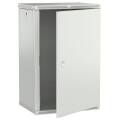 ITK LINEA W Шкаф настенный 18U 600х450мм дверь металл серый 2.0