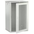 ITK LINEA W Шкаф настенный 18U 600х450мм дверь перфорированная серый 2.0
