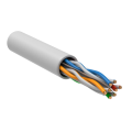 Кабель UTP 4 пары, Кат.6, внутр., 0,57мм, PVCLS нг(А)-LSLTx, белый, 305м, ITK LC1-C604-128-T-P-R