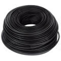 Кабель U/UTP 4 пары, Кат.5e, внеш., 0,50мм, PE, черный, 305м, SIBLAN (RQ) T-442