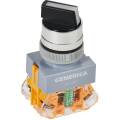 Переключатель D7-11X2 на 2 положения 1NC+1NO черный GENERICA