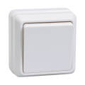 Выключатель 1-клавишный, для открытой установки, 10А, ВС20-1-0-ОБ, белый, IEK EVO10-K01-10-DC