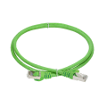 Патч-корд 4 пары, 2хRJ45, 0,5м, Кат.6A, S/FTP, зеленый, LSZH, standart, ITK PC02-C6ASL-D05M-SC-HC