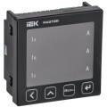 Амперметр цифровой щитовой трехфазный RS-485 96х96 LED MASTER IEK