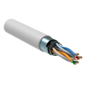 Кабель FTP 4 пары, Кат.5e, внутр., 0,51мм, PVC, белый, 305м, РФ, ITK LC1-C5E04-398-S-R