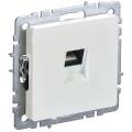 BRITE Розетка компьютерная RJ45 кат.5E РК10-БрЖ жемчуг IEK