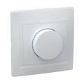 Светорегулятор поворотный, 400Вт, ВСР10-1-0-КБ, белый, IEK EDK10-K01-03-DM