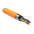 Кабель FTP 4 пары, Кат.5e, внутр., 0,52мм, LSZH, оранж., 305м, ITK LC1-C5E04-327-T-P-R