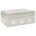 Коробка распределительная КМР-050-042 пылевлагозащ., 10 мембр. вводов, уплотн. шнур (190x140x70) EKF