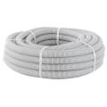 Труба гофр. ПВХ с протяжкой d25 мм (10 м) серая EKF-Plast                                           