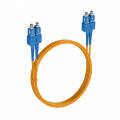 Шнур оптический SC/UPC-SC/UPC, 3м, Duplex, желтый, LSZH, SPL-NTSS-DPC-PM-9-SC/U-SC/U-3.0-3