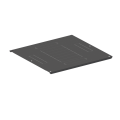 Крыша вентилируемая для шкафов NX EL/IT, 600х800мм, IP20, черная, DANNMAN 1068039