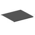 Крыша сплошная для шкафов NX EL/IT, 600х1200мм, IP65, черная, DANNMAN 1061219