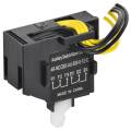 Контакт дополнительный, совмещенный, левый для MCCB, 1NO1NC, IEK AR-MCCBD-AU-000-0-12-C