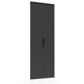 Дверь металлическая распашная для шкафов NX EL/IT, 2200х800мм, IP65, черная, DANNMAN 8022849