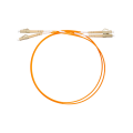 Шнур оптический LC/PC-LC/PC, MM 50/125, 1м, Duplex, оранжевый, ССД 130201-03224