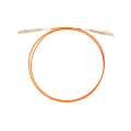 Шнур оптический LC/PC-LC/PC, MM 50/125, 1м, Simplex, оранжевый, ССД 130201-04106