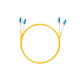Шнур оптический LC/UPC-LC/UPC, 2хSM, 3м, Duplex, желтый, ССД 130202-02902