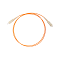Шнур оптический SC/PC-SC/PC, MM 50/125, 1м, Simplex, оранжевый, ССД 130201-02922